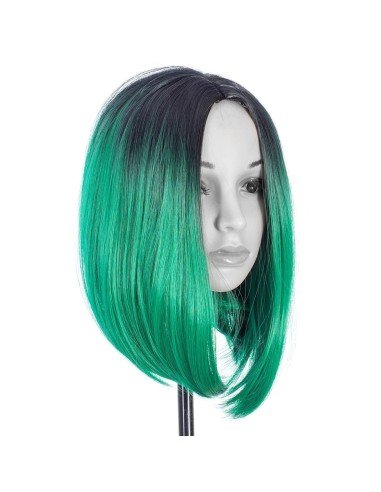 ⭐  Peluca Balayage Cosplay Degradee Kanekalon 30cm Uso Diario