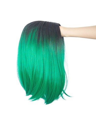 ⭐  Peluca Balayage Cosplay Degradee Kanekalon 30cm Uso Diario