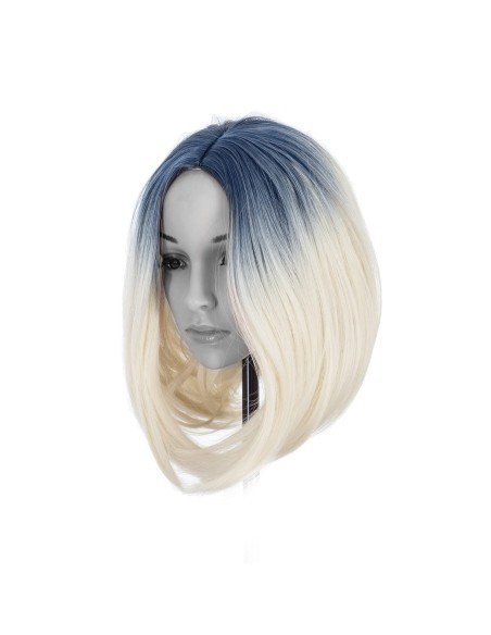 ⭐  Peluca Balayage Cosplay Degradee Kanekalon 30cm Uso Diario