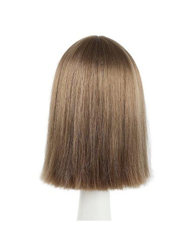 ⭐  Peluca Corta Kanekalon Corte Recto Apariencia Natural