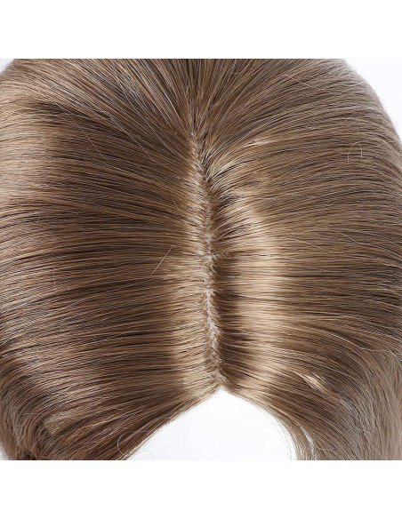 ⭐  Peluca Corta Kanekalon Corte Recto Apariencia Natural