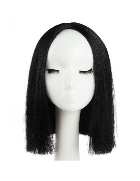 ⭐  Peluca Corta Kanekalon Corte Recto Apariencia Natural ⭐  Peluca Corta Kanekalon Corte Recto Apariencia Natural