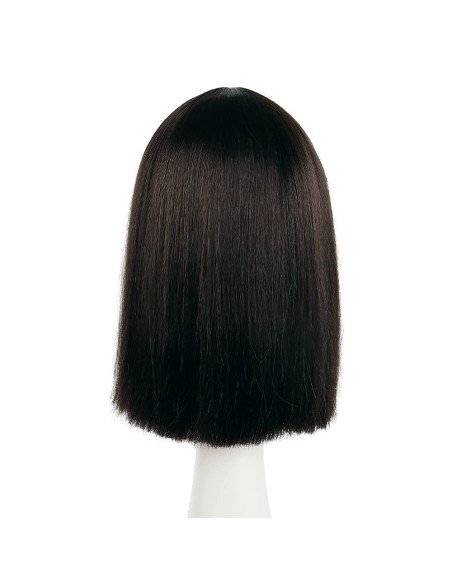 ⭐  Peluca Corta Kanekalon Corte Recto Apariencia Natural