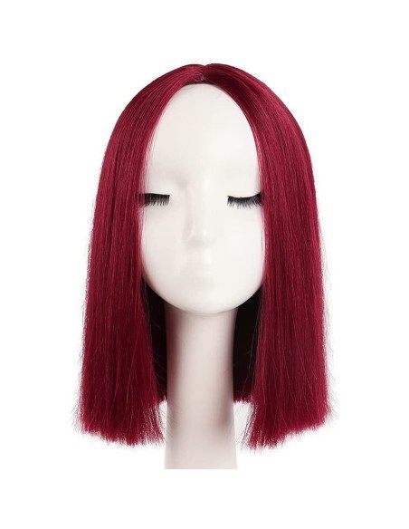 ⭐  Peluca Corta Kanekalon Corte Recto Apariencia Natural ⭐  Peluca Corta Kanekalon Corte Recto Apariencia Natural