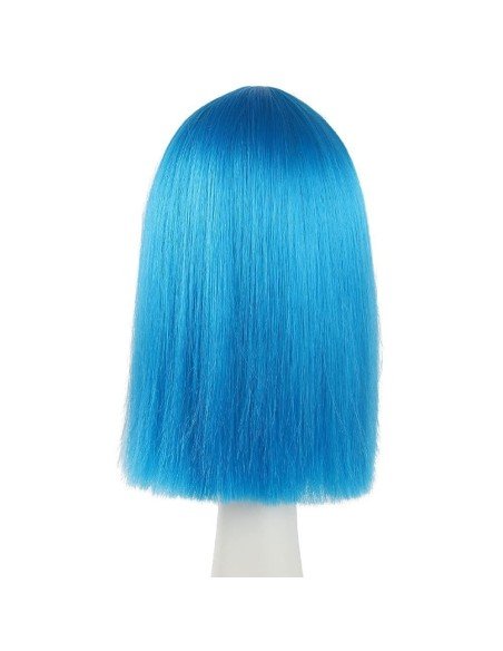 ⭐  Peluca Corta Kanekalon Corte Recto Apariencia Natural