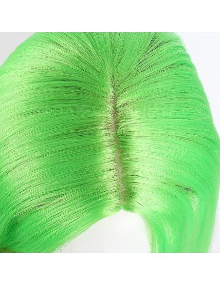 ⭐  Peluca Corta Kanekalon Corte Recto Apariencia Natural