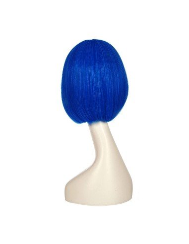 ⭐  Peluca Corta Bob en Fibras Ideal para Fiesta y Carnaval