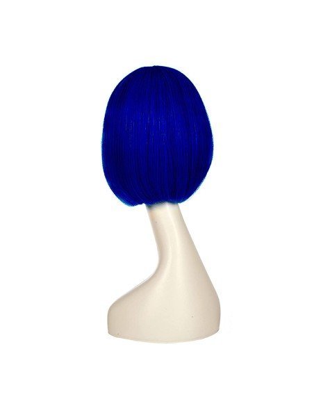 ⭐  Peluca Corta Bob en Fibras Ideal para Fiesta y Carnaval