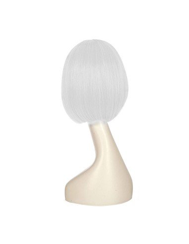 ⭐  Peluca Corta Bob en Fibras Ideal para Fiesta y Carnaval