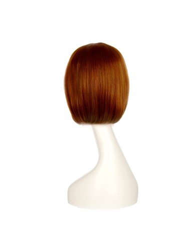 ⭐  Peluca Corta Bob en Fibras Ideal para Fiesta y Carnaval