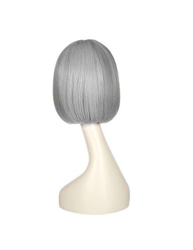 ⭐  Peluca Corta Bob en Fibras Ideal para Fiesta y Carnaval