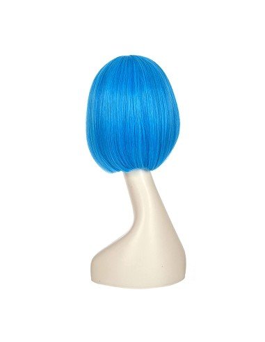 ⭐  Peluca Corta Bob en Fibras Ideal para Fiesta y Carnaval