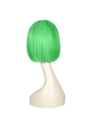 ⭐  Peluca Corta Bob en Fibras Ideal para Fiesta y Carnaval