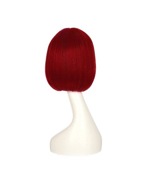 ⭐  Peluca Corta Bob en Fibras Ideal para Fiesta y Carnaval