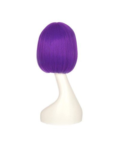 ⭐  Peluca Corta Bob en Fibras Ideal para Fiesta y Carnaval