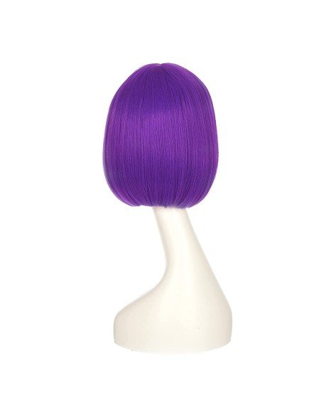 ⭐  Peluca Corta Bob en Fibras Ideal para Fiesta y Carnaval ⭐  Peluca Corta Bob en Fibras Ideal para Fiesta y Carnaval