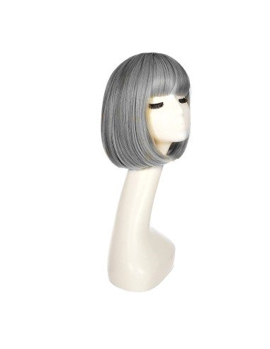 ⭐  Peluca Corta Bob en Fibras Ideal para Fiesta y Carnaval