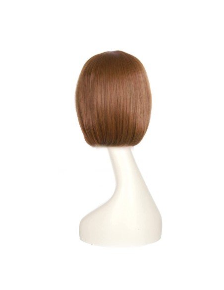 ⭐  Peluca Corta Bob en Fibras Ideal para Fiesta y Carnaval