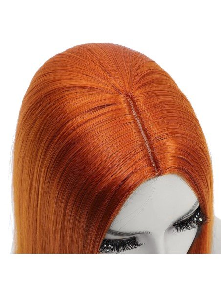 ⭐  Peluca Corta Kanekalon Corte Recto Apariencia Natural