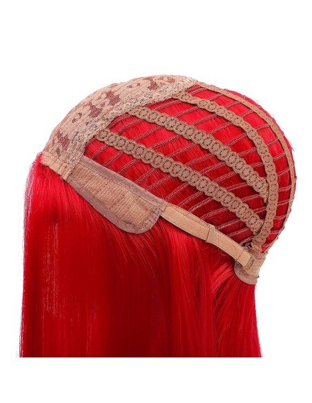 ⭐  Peluca Corta Kanekalon Corte Recto Apariencia Natural