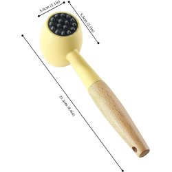 Martillo Ablandador De Carne Res Cerdo Pollo Pescado Acero Inoxidable Mazo