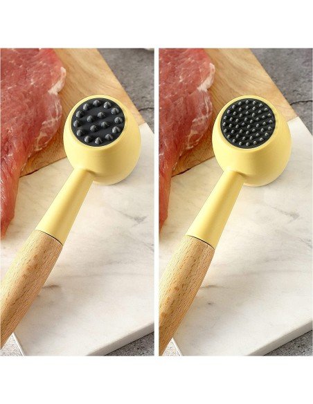 Martillo Ablandador De Carne Res Cerdo Pollo Pescado Acero Inoxidable Mazo Martillo Ablandador De Carne Res Cerdo Pollo Pescado Acero Inoxidable Mazo