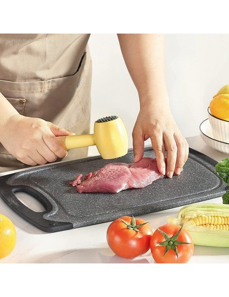Martillo Ablandador De Carne Res Cerdo Pollo Pescado Acero Inoxidable Mazo Martillo Ablandador De Carne Res Cerdo Pollo Pescado Acero Inoxidable Mazo