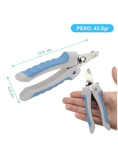 Pinza Corta Uñas para gatos y Mascotas tipo tijera profesional