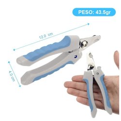 Pinza Corta Uñas para gatos y Mascotas tipo tijera profesional