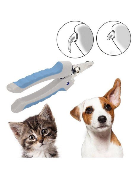 Pinza Corta Uñas para gatos y Mascotas tipo tijera profesional