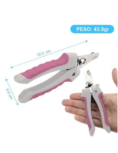 Pinza Corta Uñas para gatos y Mascotas tipo tijera profesional