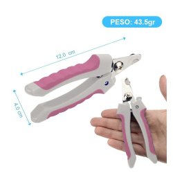 Pinza Corta Uñas para gatos y Mascotas tipo tijera profesional