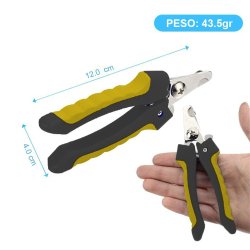 Pinza Corta Uñas para gatos y Mascotas tipo tijera profesional