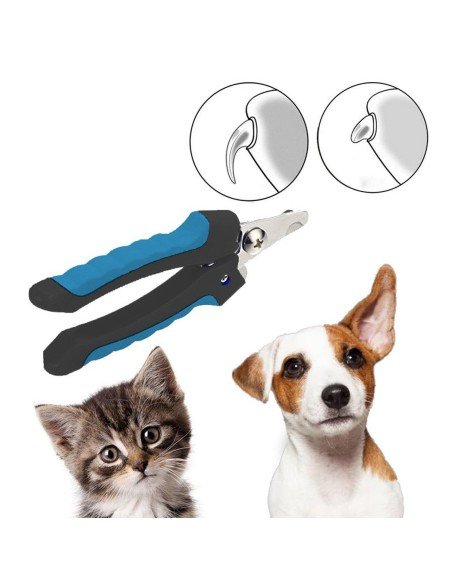 Pinza Corta Uñas para gatos y Mascotas tipo tijera profesional