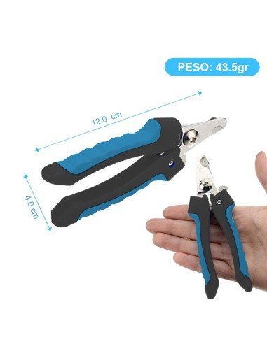 Pinza Corta Uñas para gatos y Mascotas tipo tijera profesional