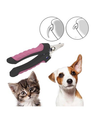 Pinza Corta Uñas para gatos y Mascotas tipo tijera profesional