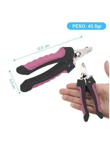 Pinza Corta Uñas para gatos y Mascotas tipo tijera profesional