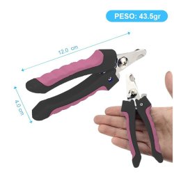 Pinza Corta Uñas para gatos y Mascotas tipo tijera profesional