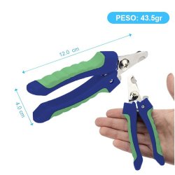 Pinza Corta Uñas para gatos y Mascotas tipo tijera profesional