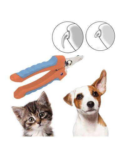 Pinza Corta Uñas para gatos y Mascotas tipo tijera profesional