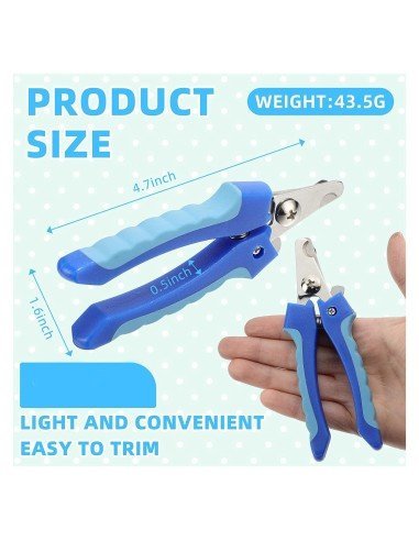 Pinza Corta Uñas para gatos y Mascotas tipo tijera profesional