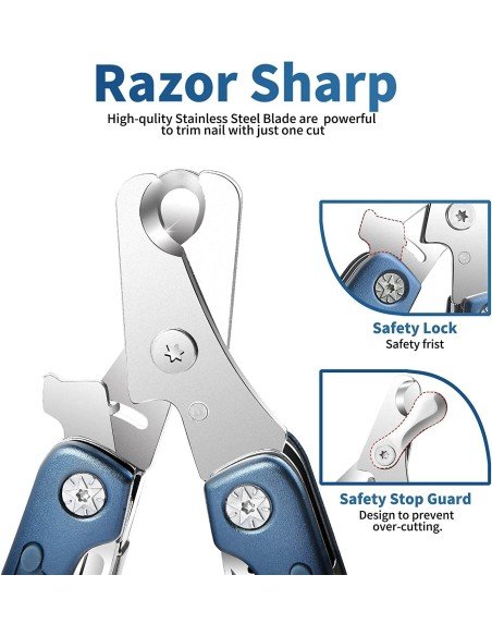 ⭐ Pinza Corta Uñas para gatos y Mascotas tipo tijera profesional ⭐ Pinza Corta Uñas para gatos y Mascotas tipo tijera profesional