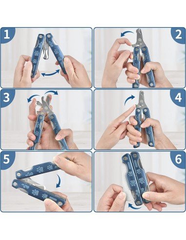 ⭐ Pinza Corta Uñas para gatos y Mascotas tipo tijera profesional