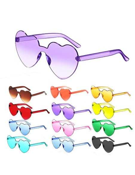 Gafas Fashion Party De Corazón Sol Rimless Moda Colores Gafas Fashion Party De Corazón Sol Rimless Moda Colores