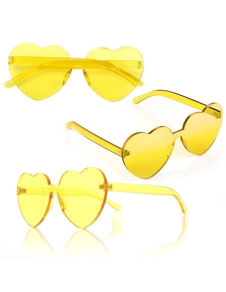 Gafas Fashion Party De Corazón Sol Rimless Moda Colores