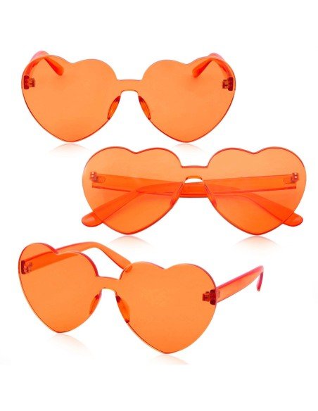 Gafas Fashion Party De Corazón Sol Rimless Moda Colores Gafas Fashion Party De Corazón Sol Rimless Moda Colores