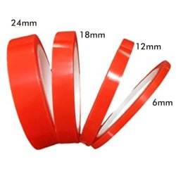 Cinta doble faz de poliéster 6mm x 50 mts Soco