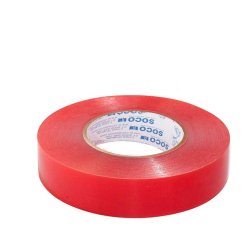 ⭐ Cinta doble faz de poliéster 18mm x 5mts Soco