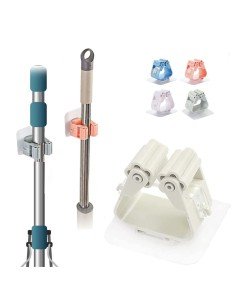 Organizador Wall Mount Multiusos colgador de útiles de Aseo, escobas.. 2