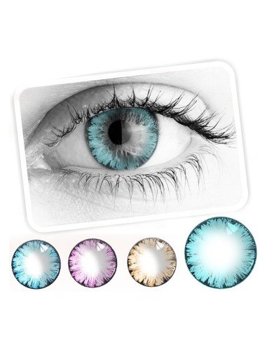 ⭐ Lentes de contacto cosméticos Sparkle nuevos diseños